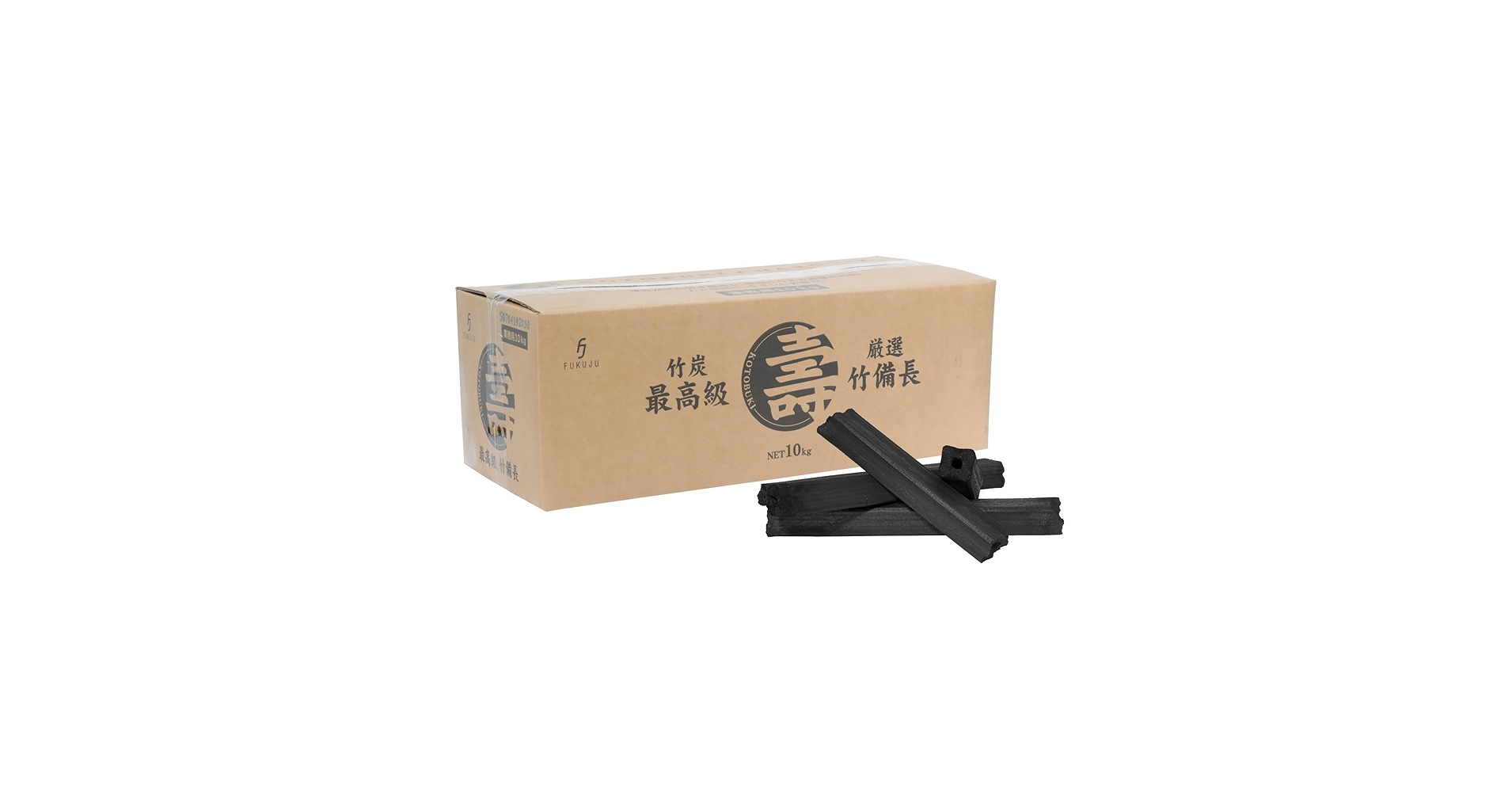 Amazon.co.jp: 竹オガ備長炭【壽（ことぶき）】10kg BBQ用